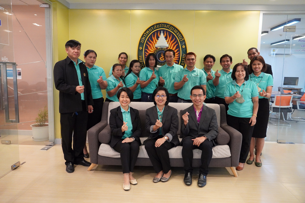  เมื่อวันที่ 26 กรกฎาคม 2566  สำนักวิทยบริการและเทคโนโลยีสารสนเทศ รับการตรวจประเมิน สำนักงานสีเขียว (Green Office)