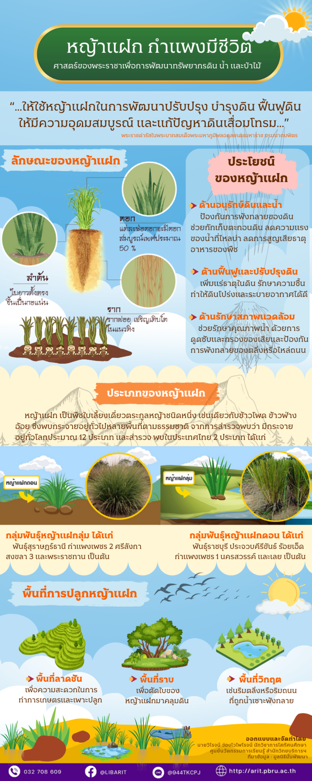 ศาสตร์พระราชา : หญ้าแฝก กำแพงมีชีวิต
